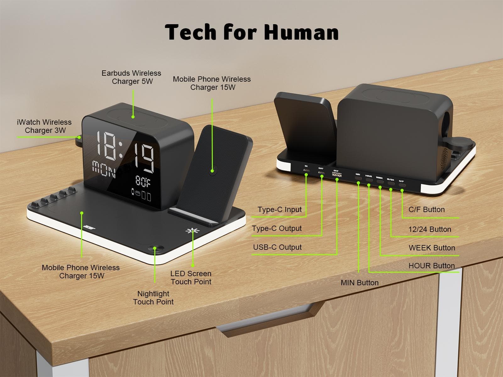 Smart Clock + Temperature Display